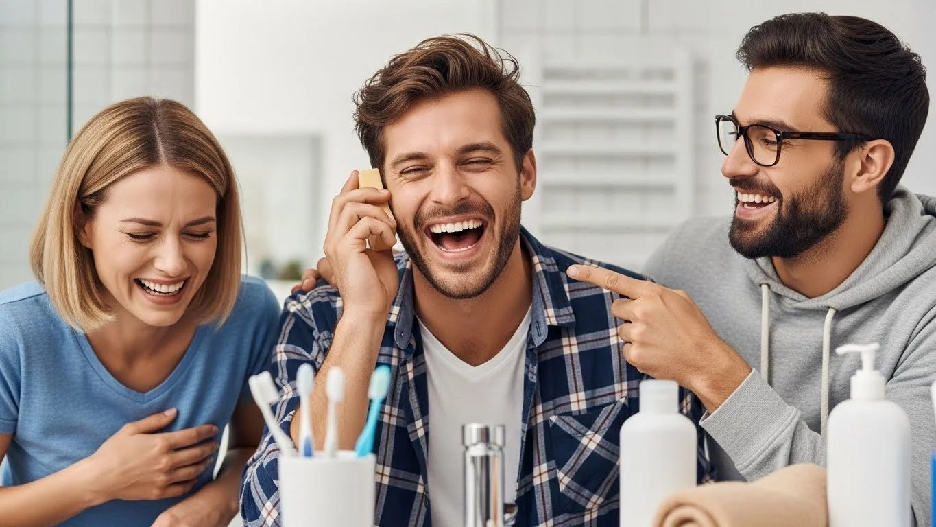 Iconic Sayings with a hygiene jokes