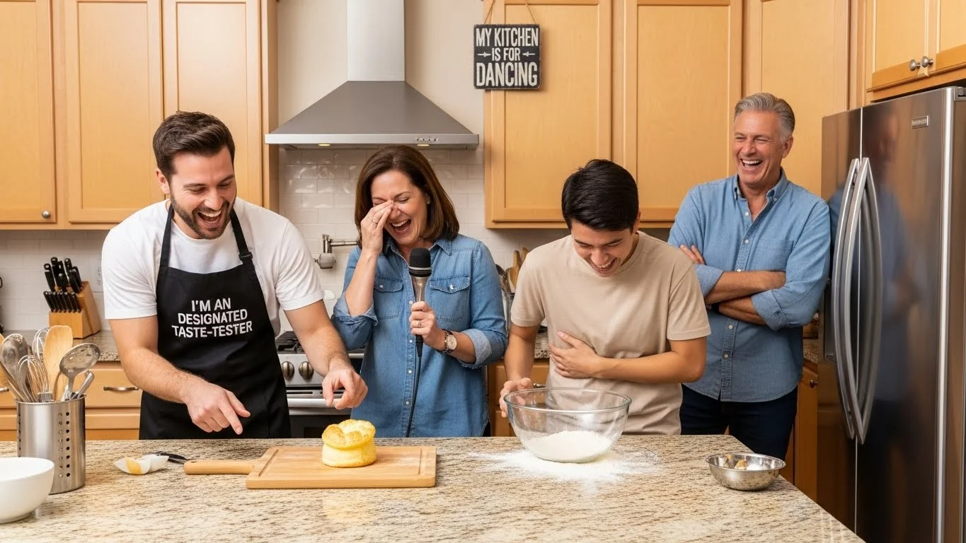 Iconic Sayings with a kitchen jokes