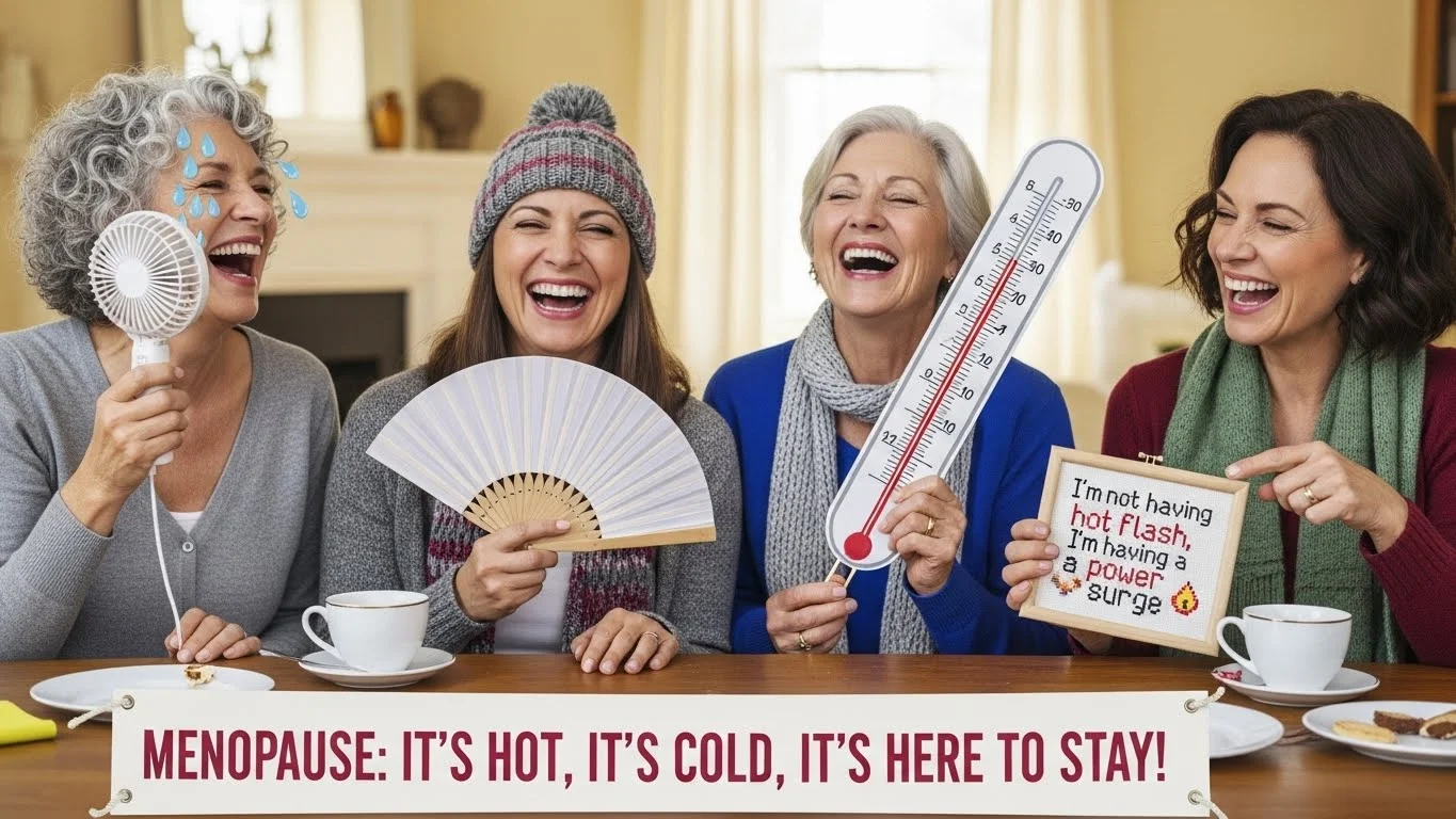 Iconic Sayings with a menopause puns