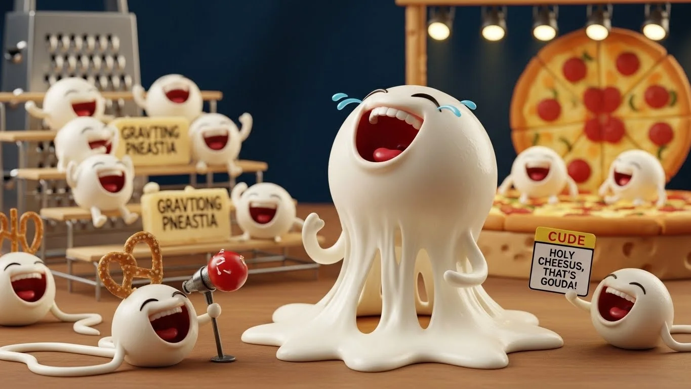 Iconic Sayings with a mozzarella cheese puns