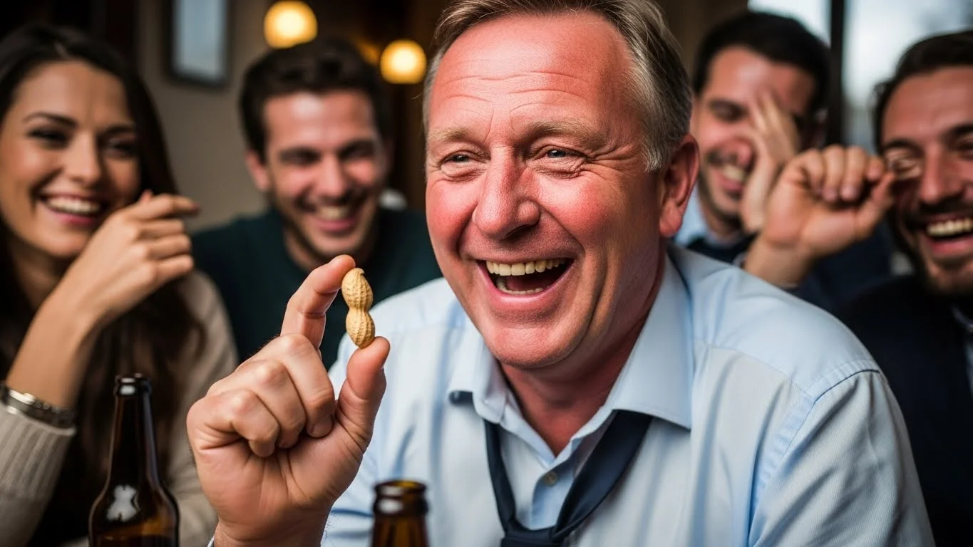 Iconic Sayings with a one nut jokes