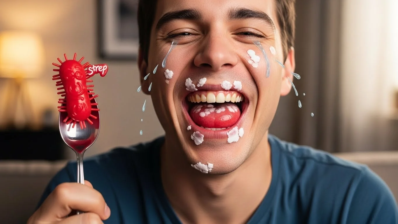 Iconic Sayings with a strep throat jokes