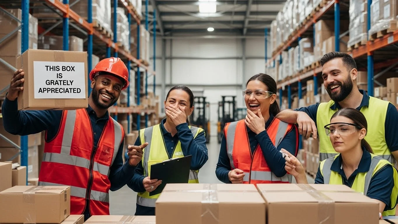 Iconic Sayings with a warehouse puns