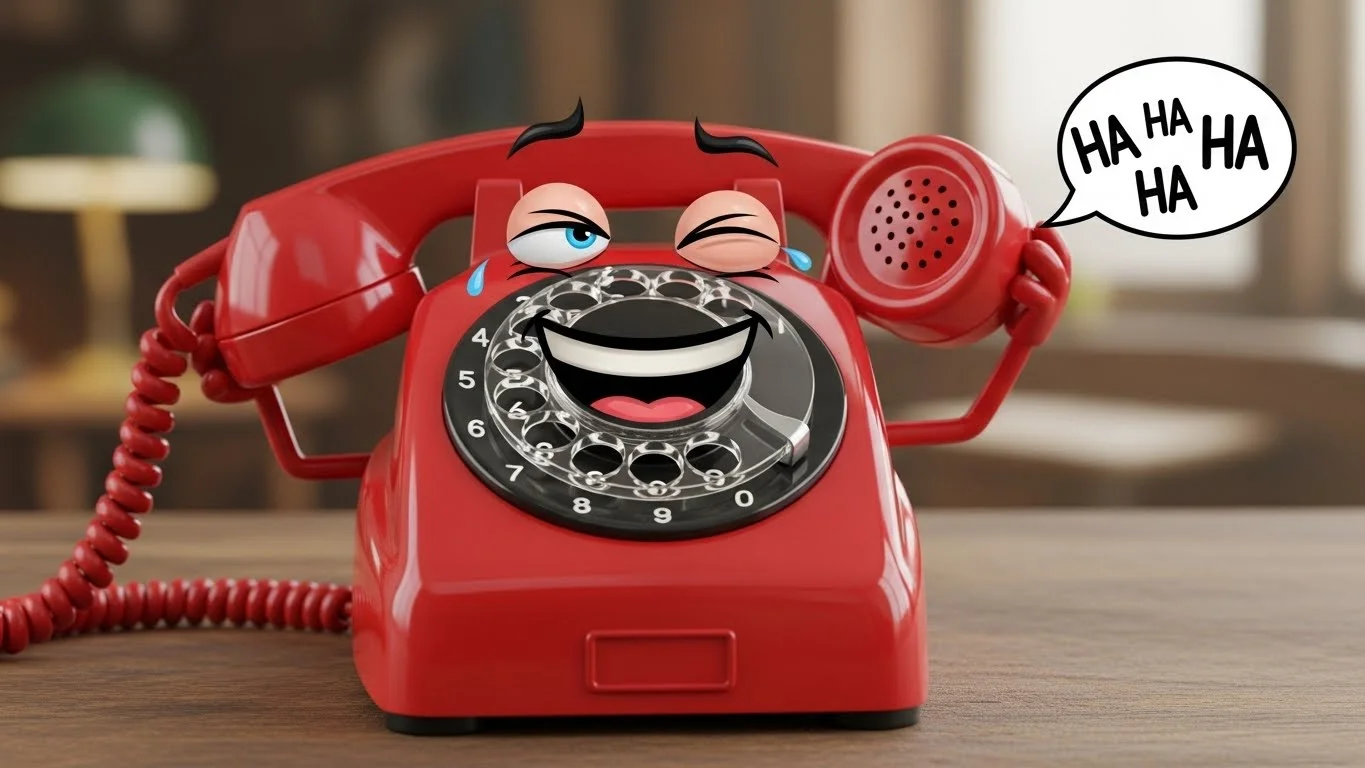 Iconic Sayings with an old telephone jokes