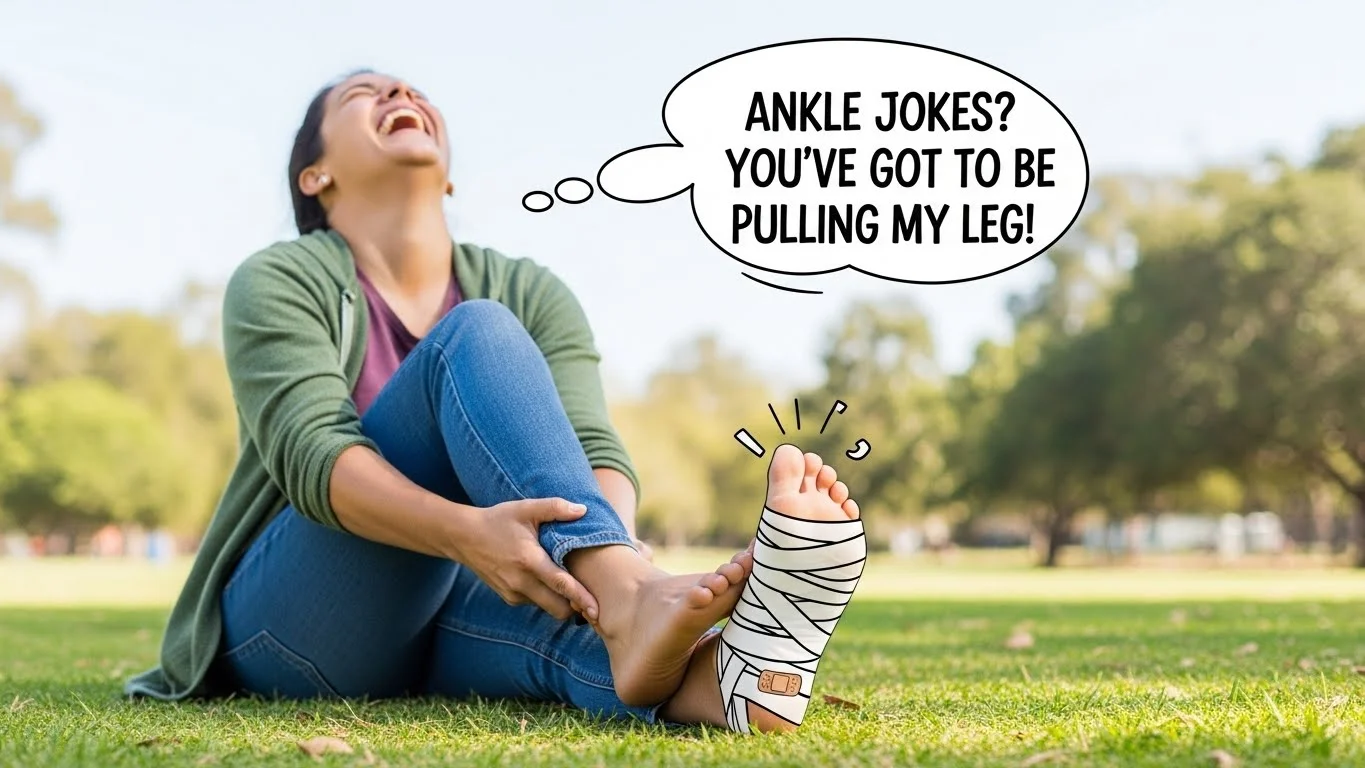 Punny Ankle Jokes Quotes That'll Crack You Up