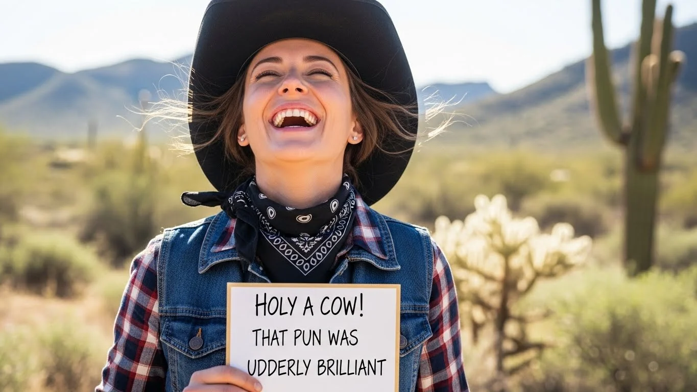 Punny Cowgirl puns Quotes That'll Crack You Up