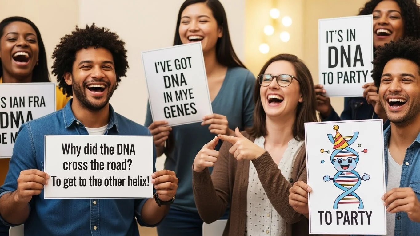 Punny DNA puns Quotes That’ll Crack You Up