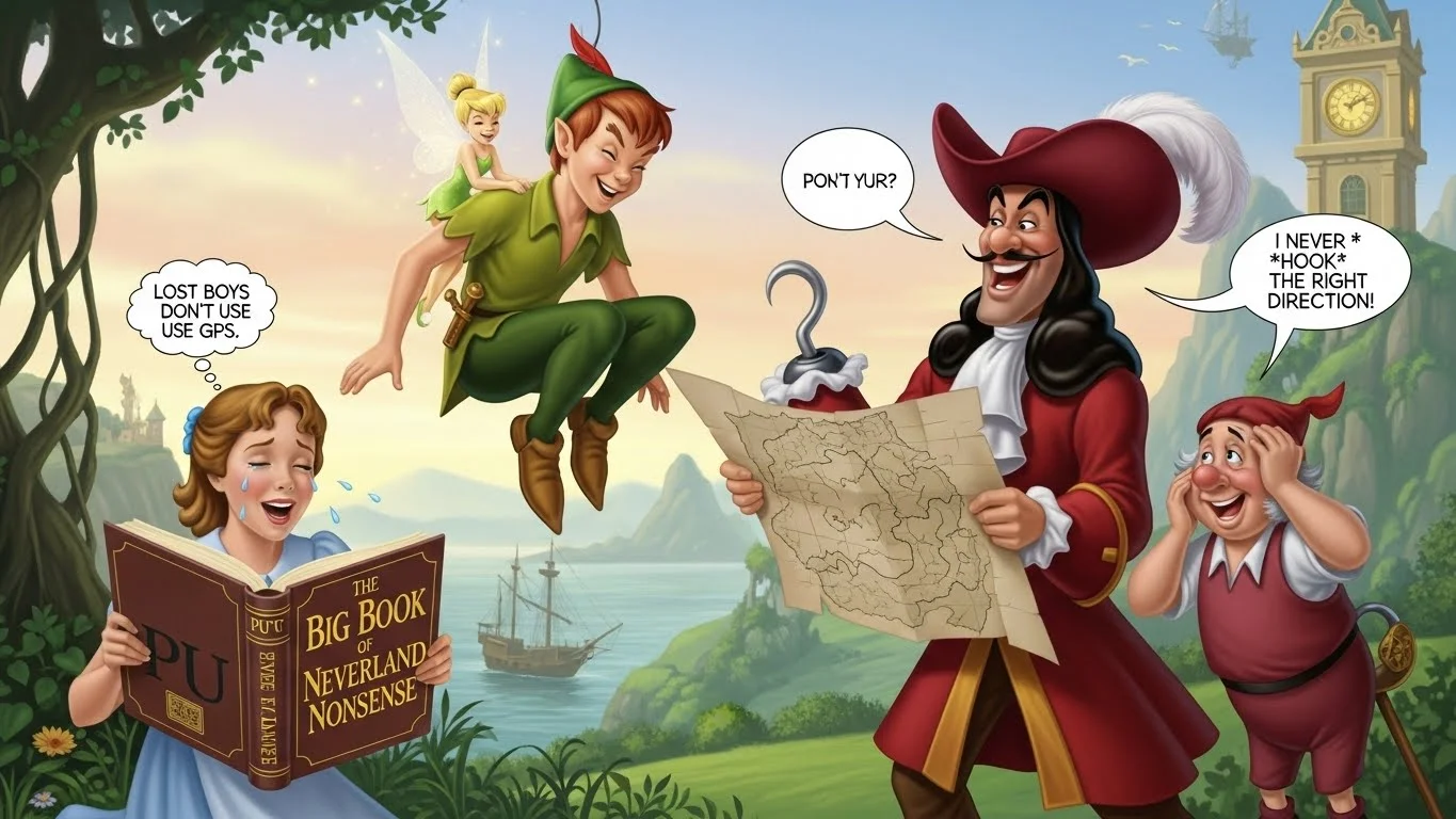 Punny Peter Pan puns Quotes That'll Crack You Up