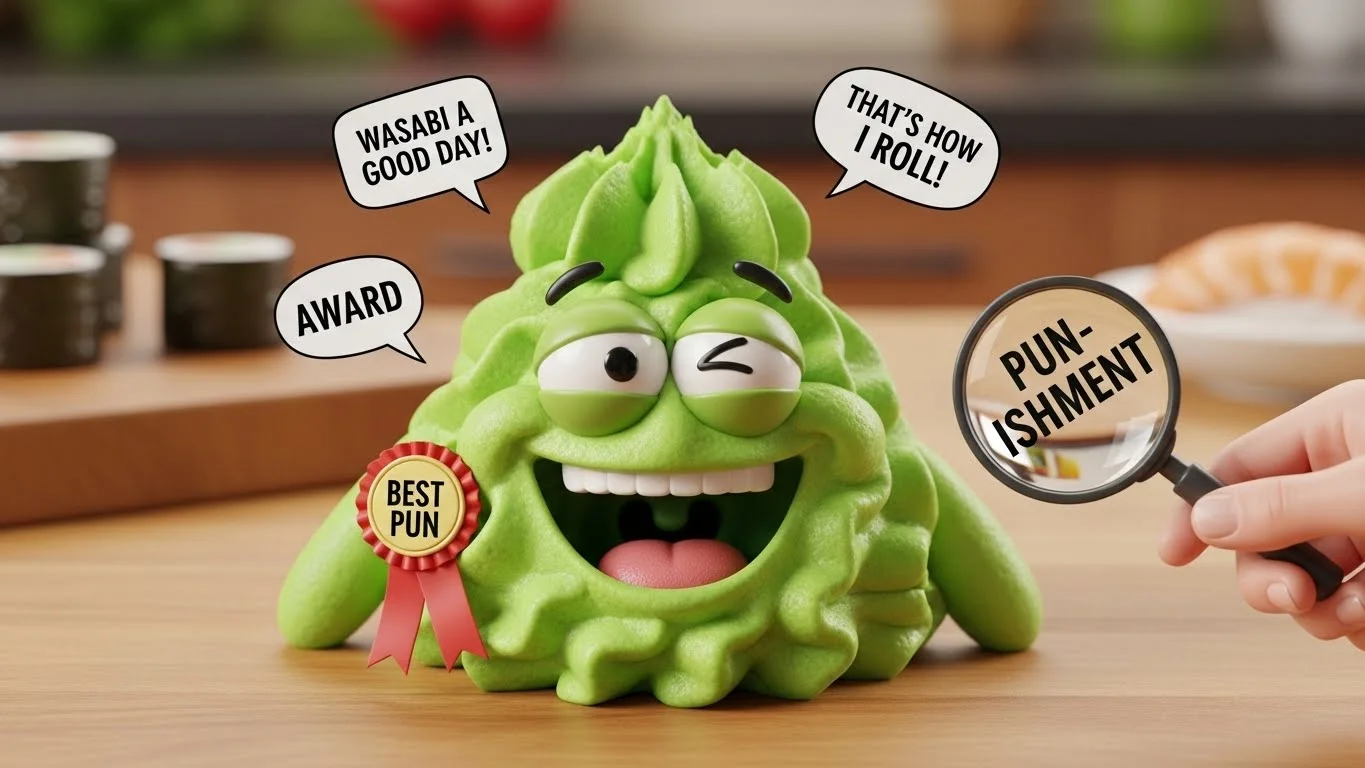 Punny Wasabi puns Quotes Thatāll Crack You Up