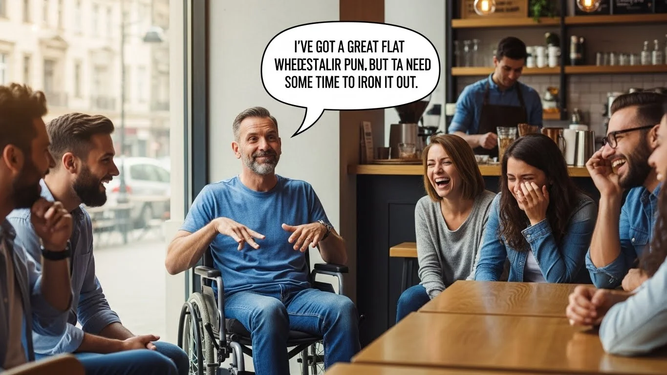 Punny Wheelchair Puns Quotes That'll Crack You Up