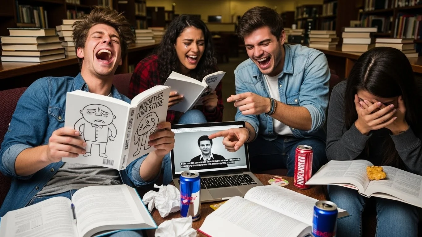 Silly & Sassy finals week jokes Wordplay