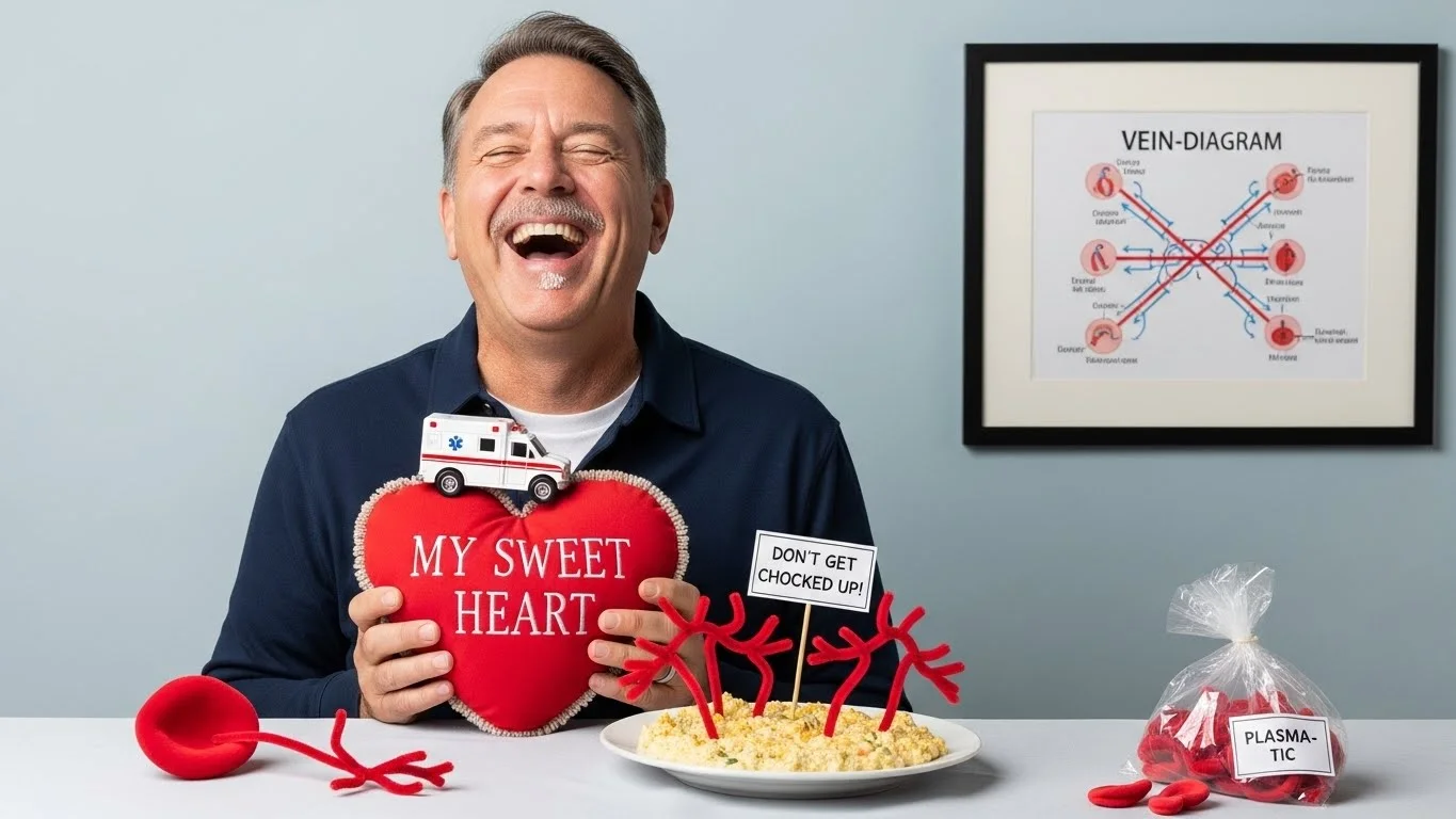 Silly & Sassy vascular puns Wordplay