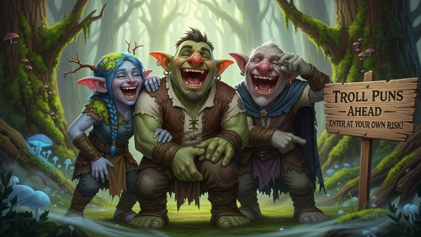 Troll Puns for Tourists and Travelers