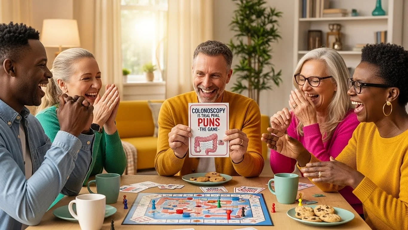 Witty Colonoscopy Puns for Social Media