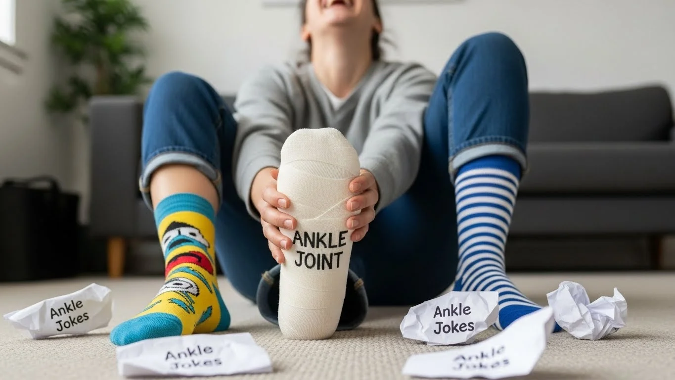 ankle jokes