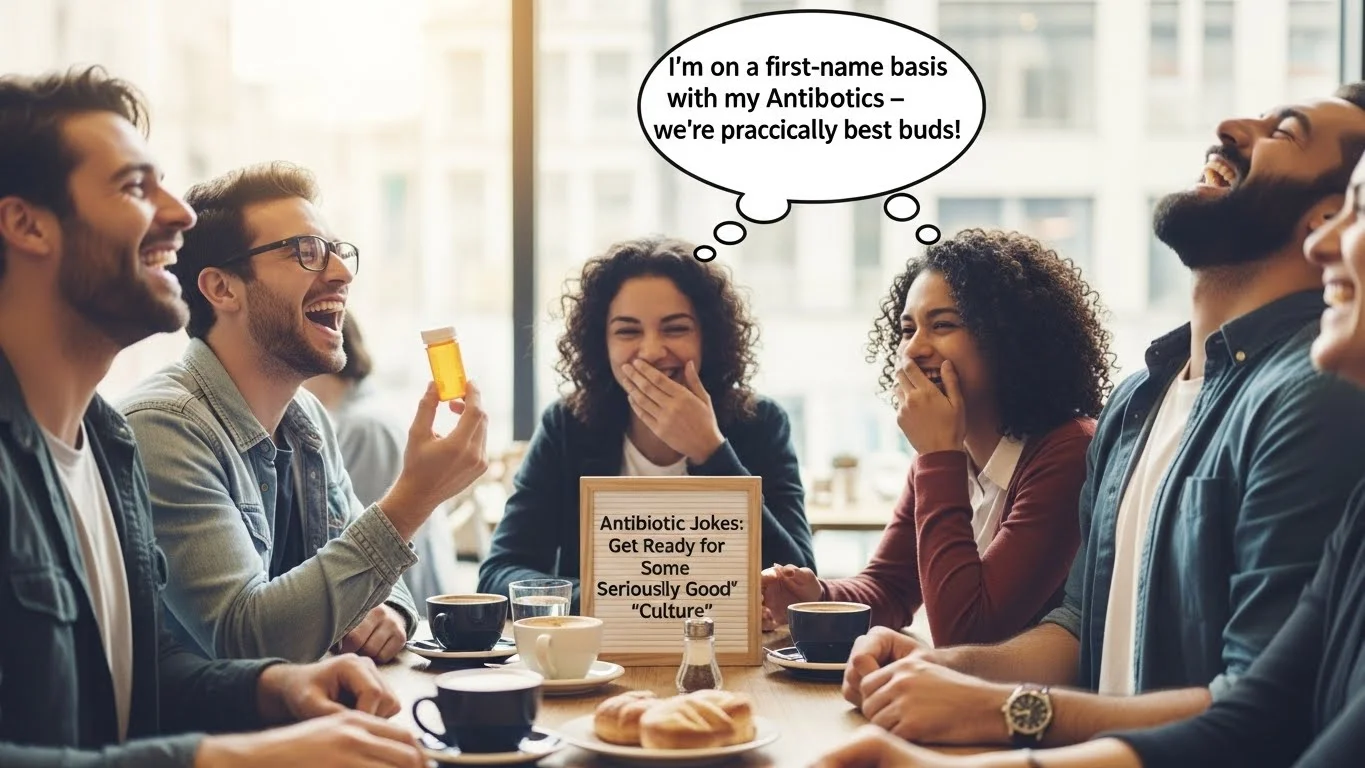 antibiotic jokes