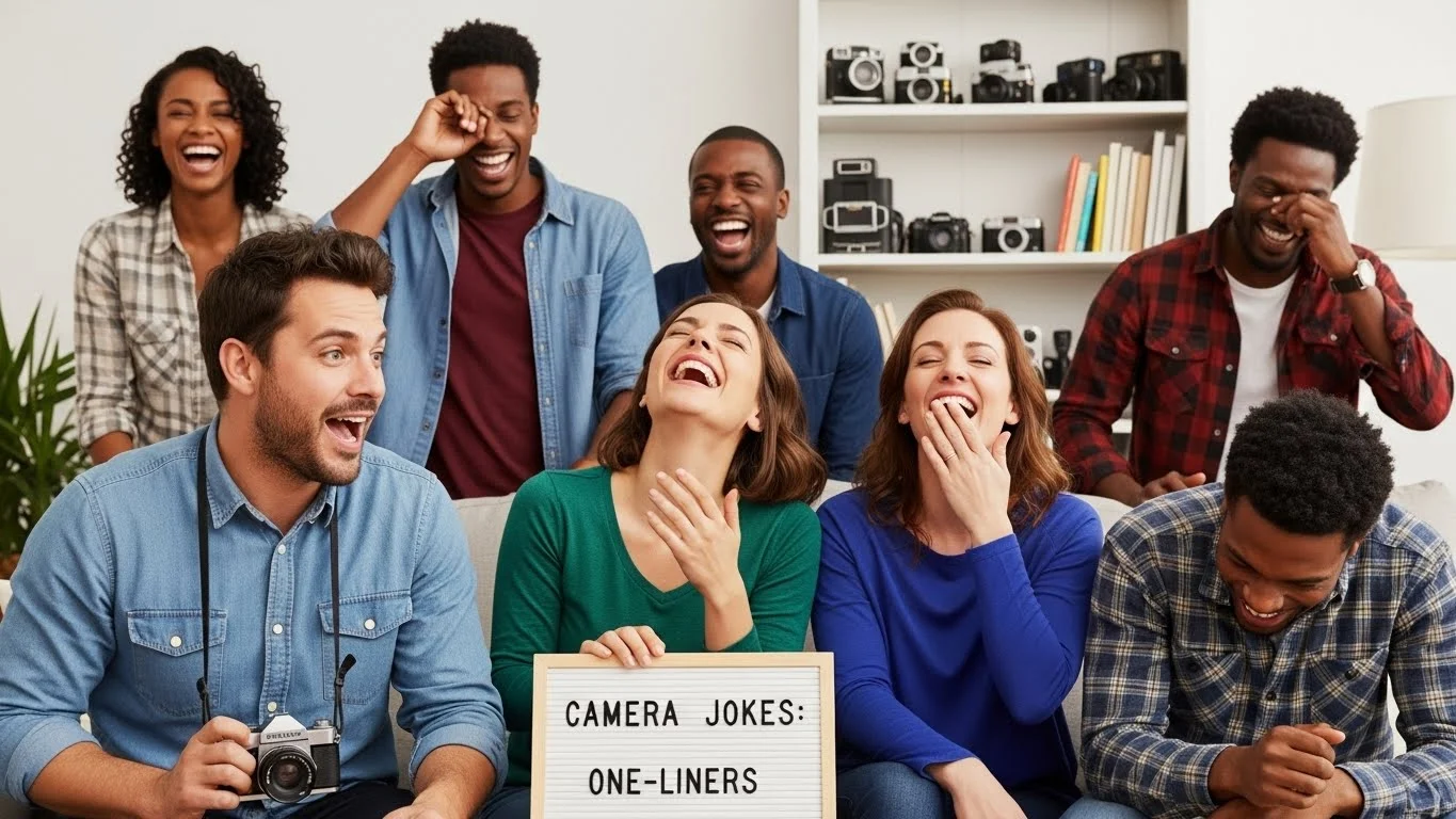 camera jokes one liners