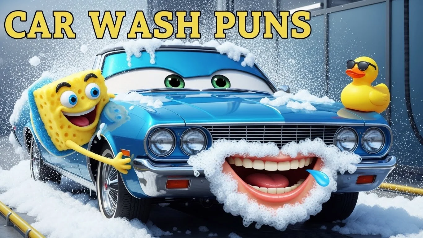 car wash puns