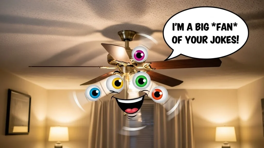 ceiling fan puns