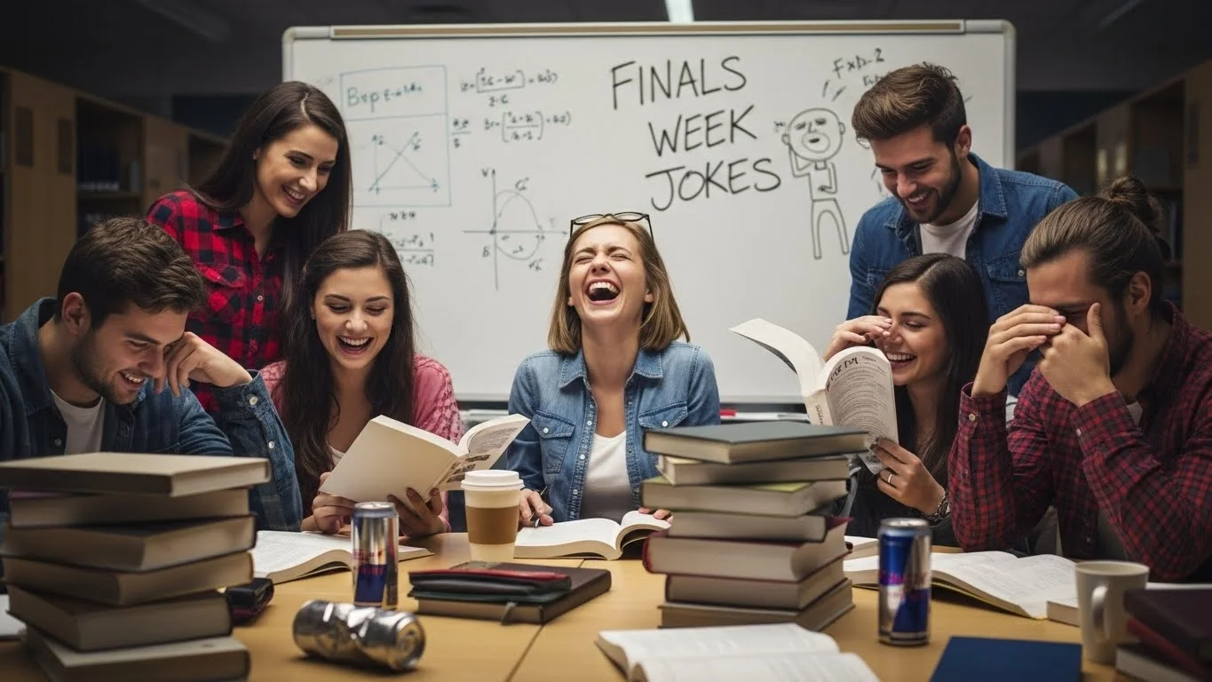 clever final week jokes instagram