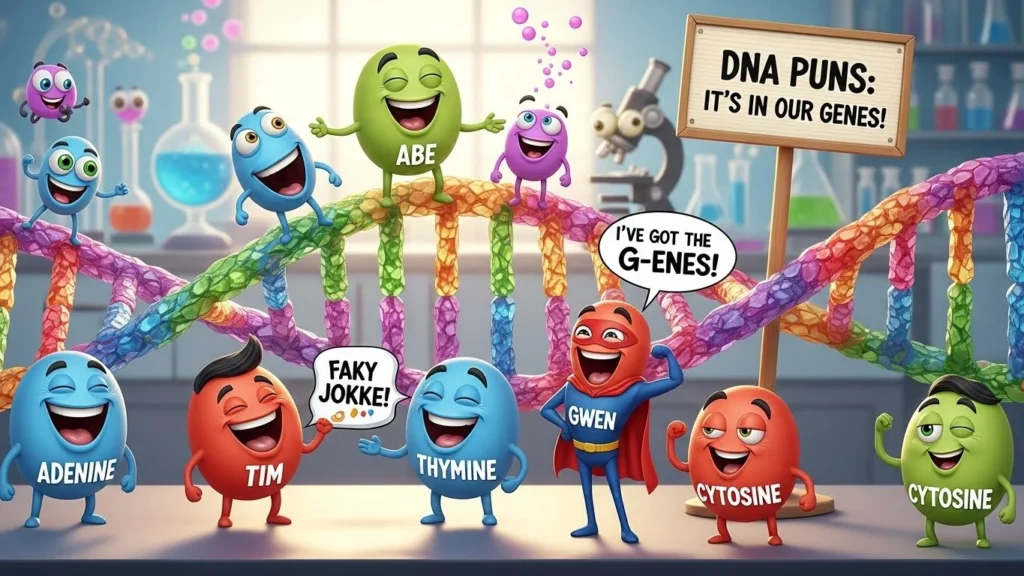dna puns