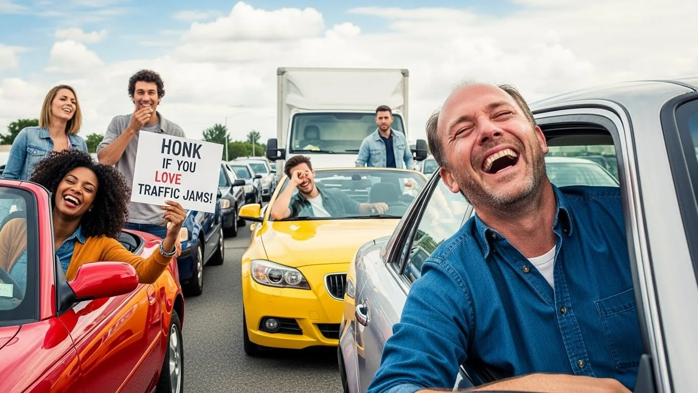 funny traffic jokes for Instagram