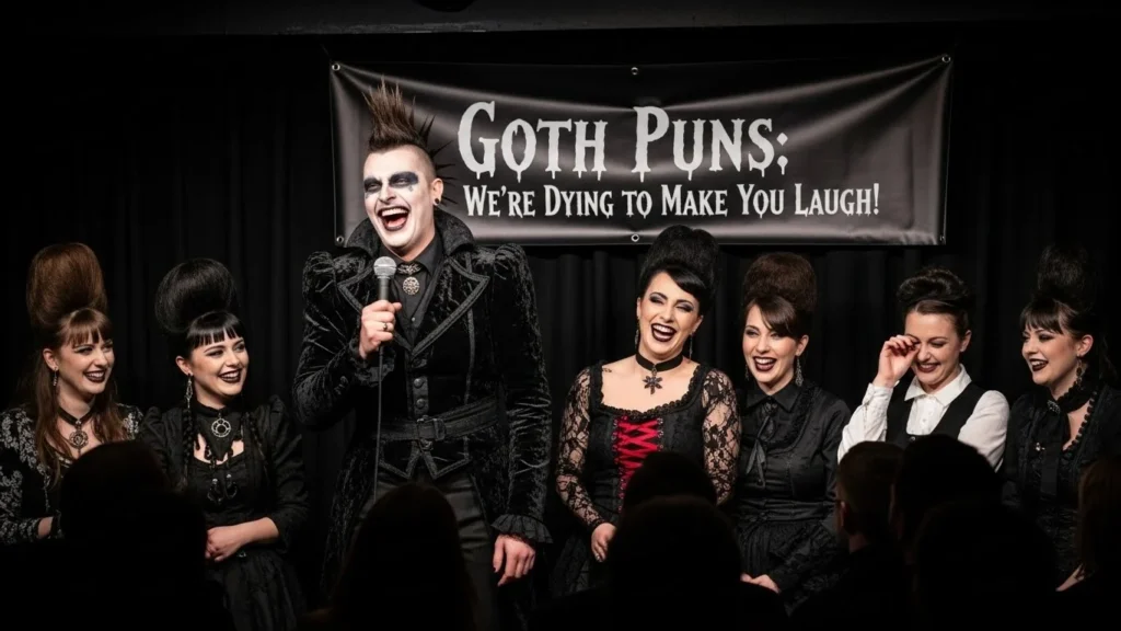 goth puns