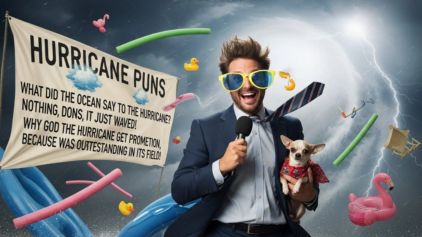 hurricane puns