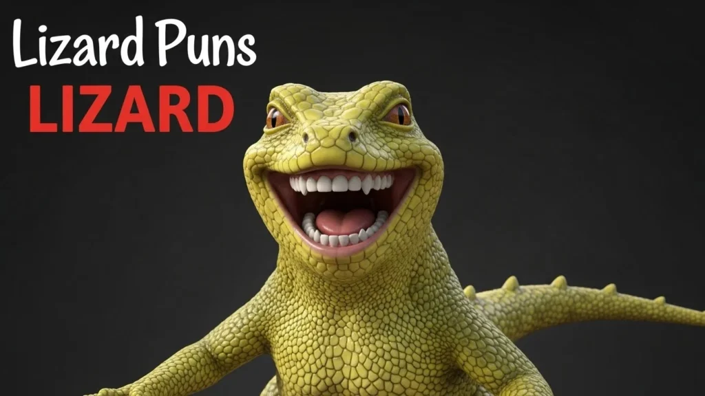 lizard puns