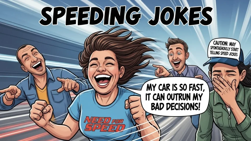 speeding jokes one liners