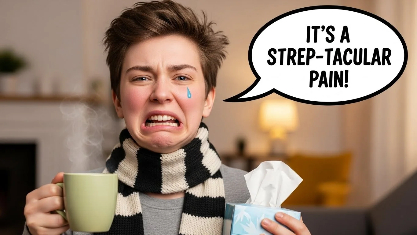 230+ Strep Throat Jokes Laughing Through the Pain - punradar