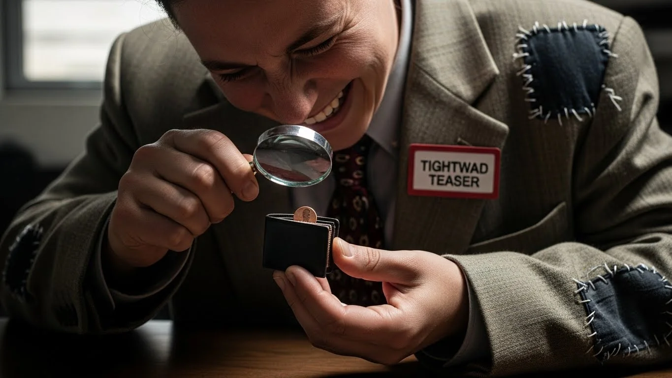 tight with money one liners jokes