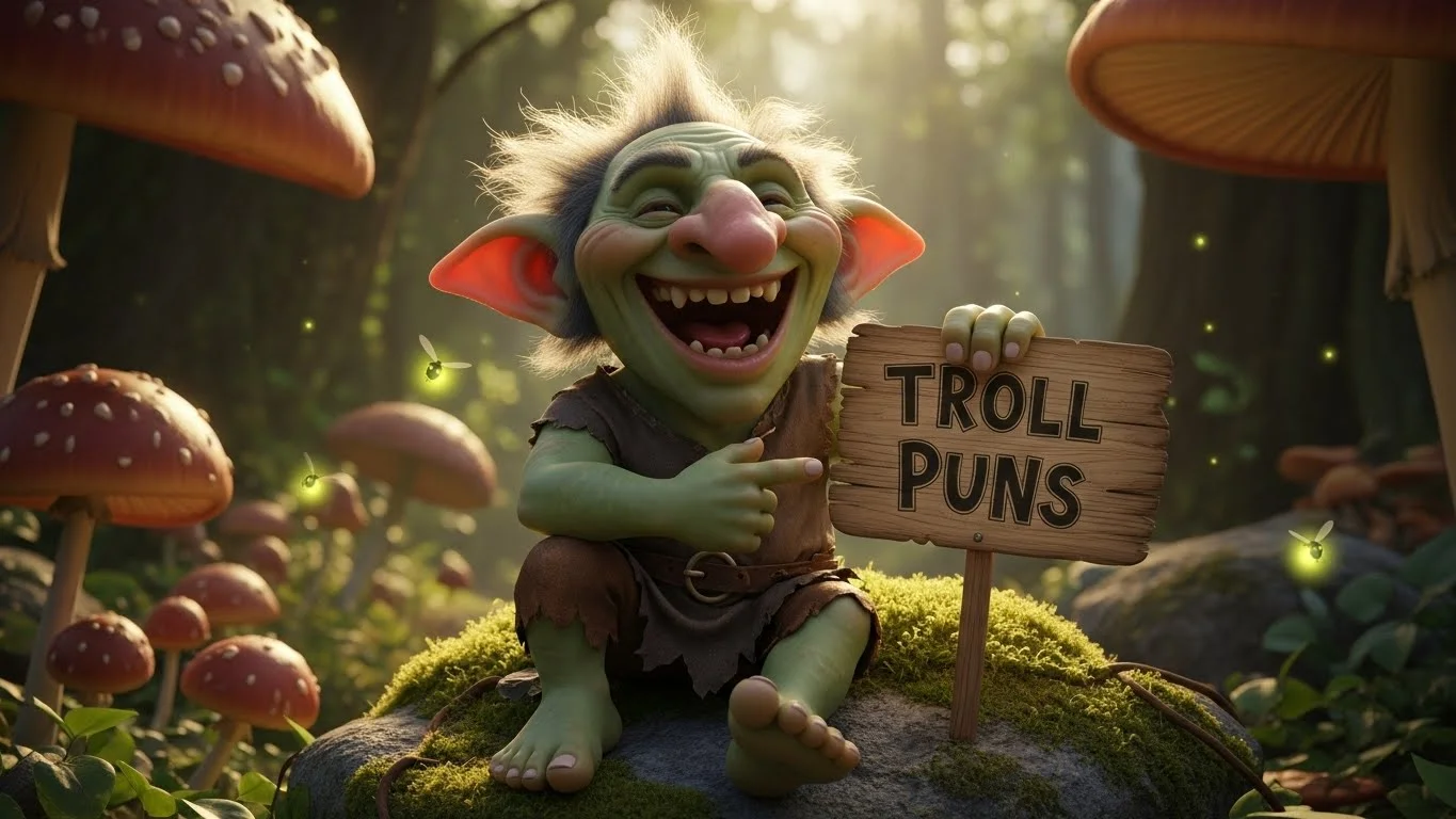 troll puns