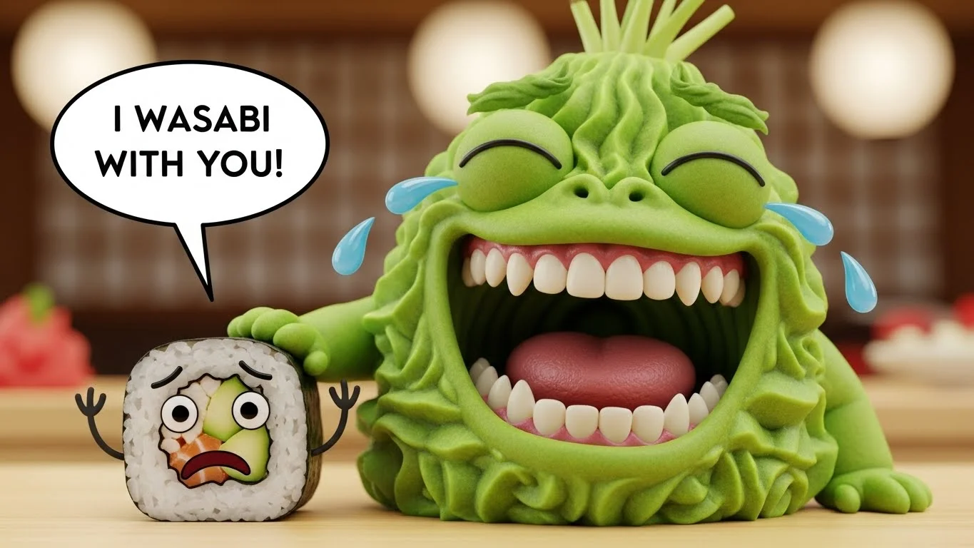 wasabi puns