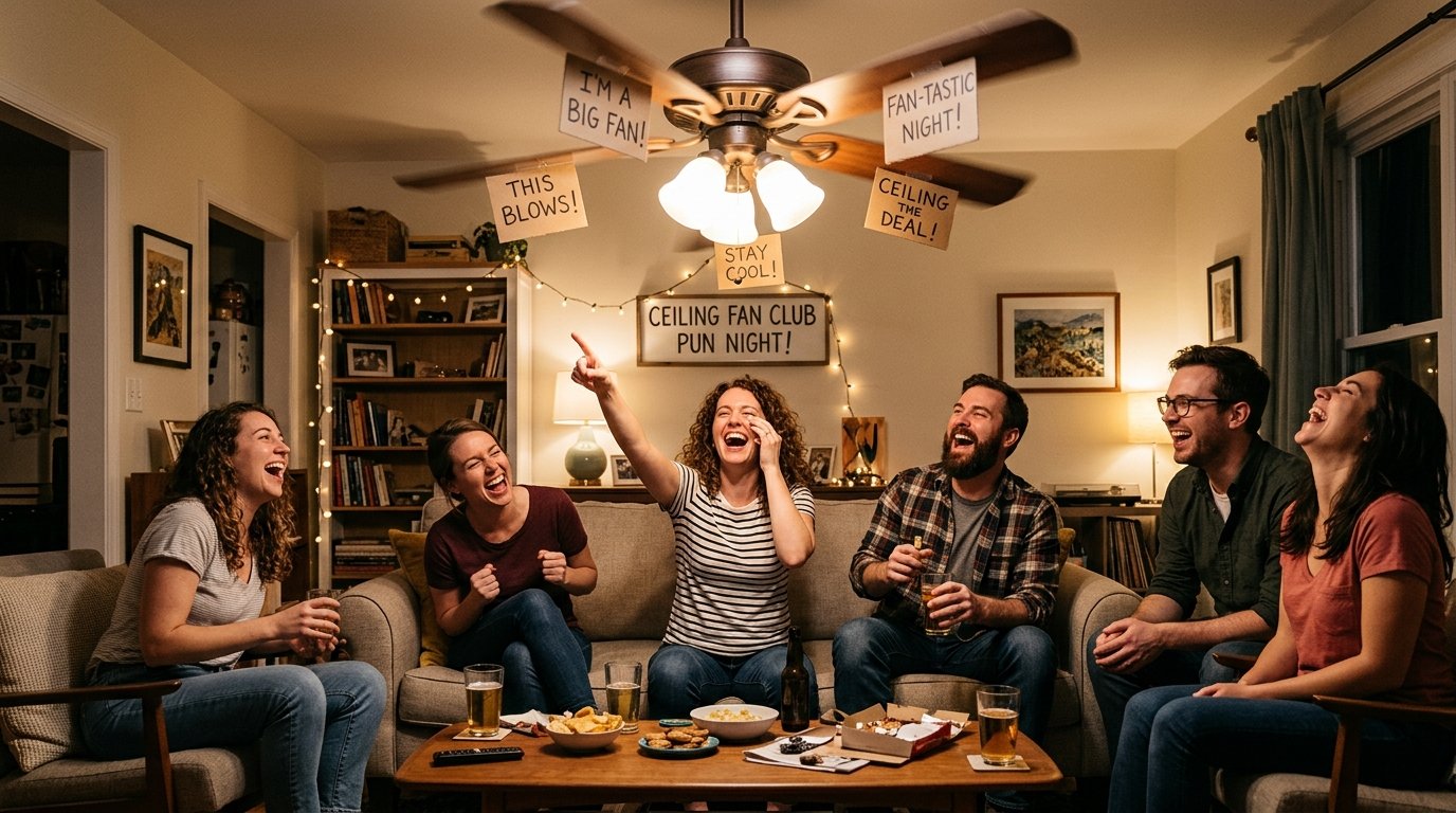 Ceiling Fan Puns One Liners