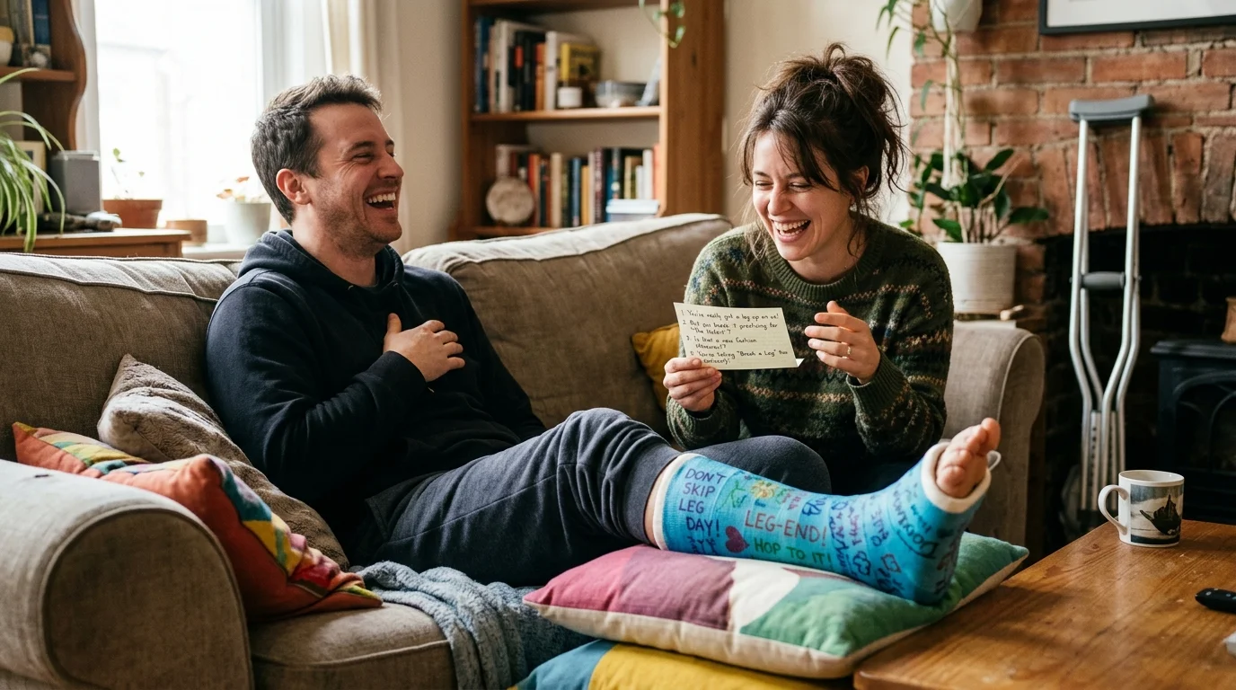 Clean and Family-Friendly Broken Leg Jokes