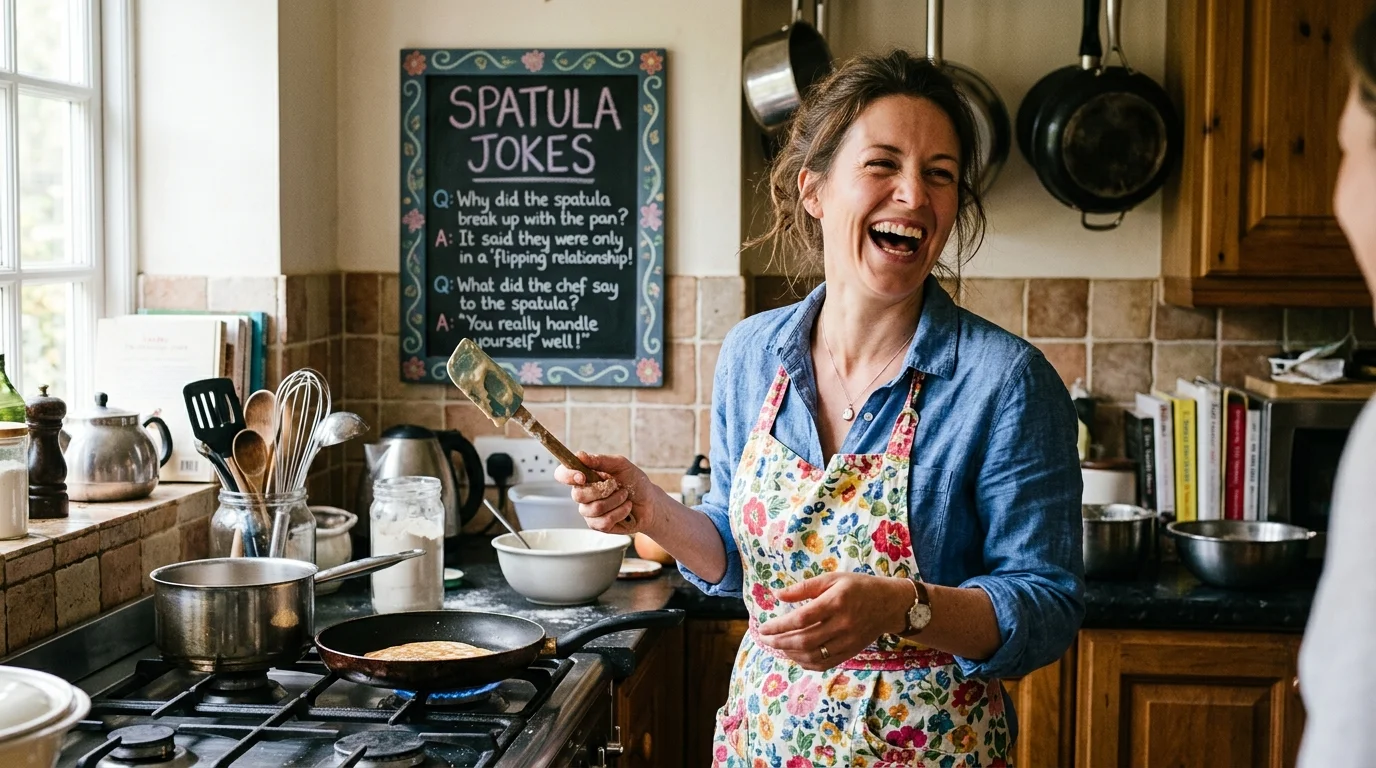 Clean and Family-Friendly Spatula Jokes