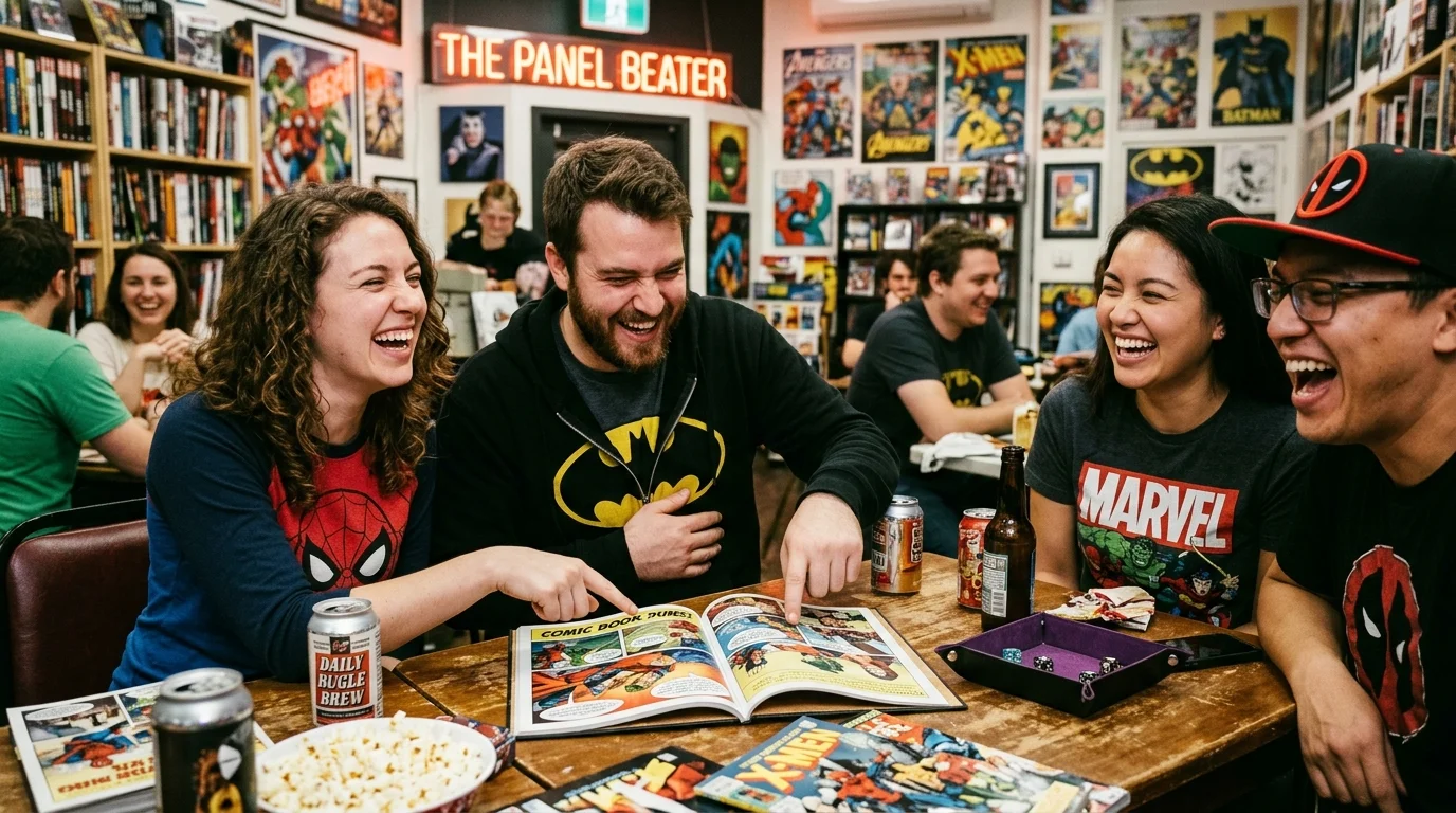 Comic Book Puns Captions