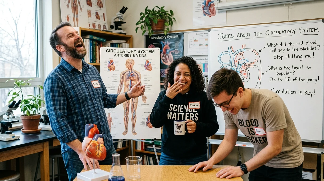 Dirty Jokes About the Circulatory System