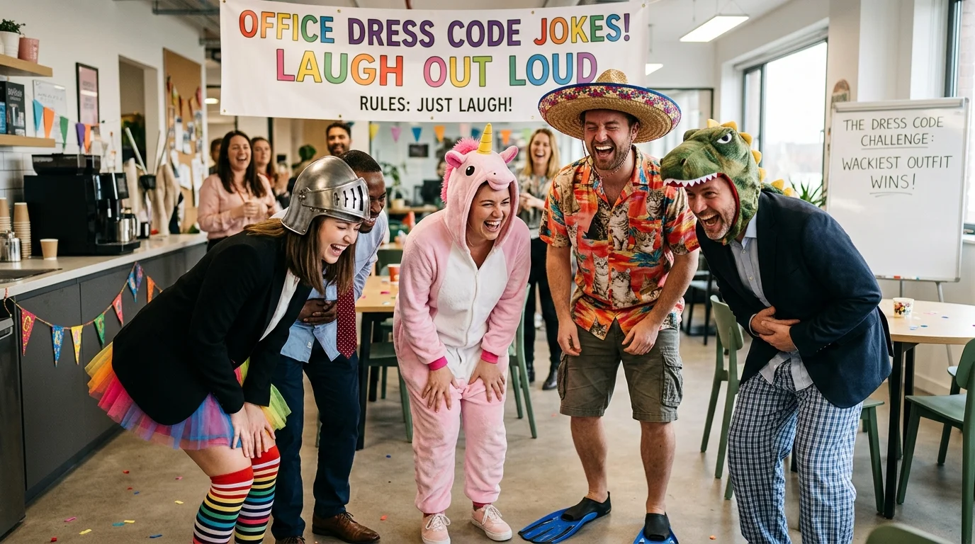 Dress Code Jokes in English