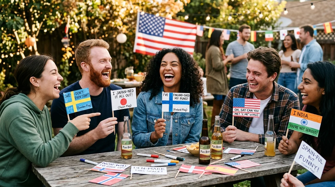 Flag Puns One Liners