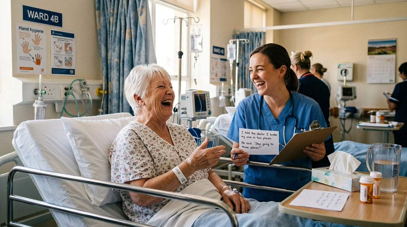 Funny Hospital Bed Captions