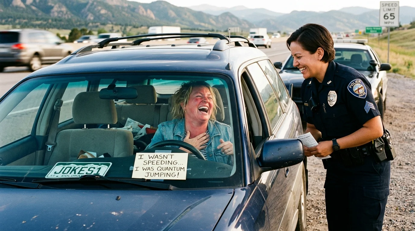 Funny Speeding Jokes One Liners Captions