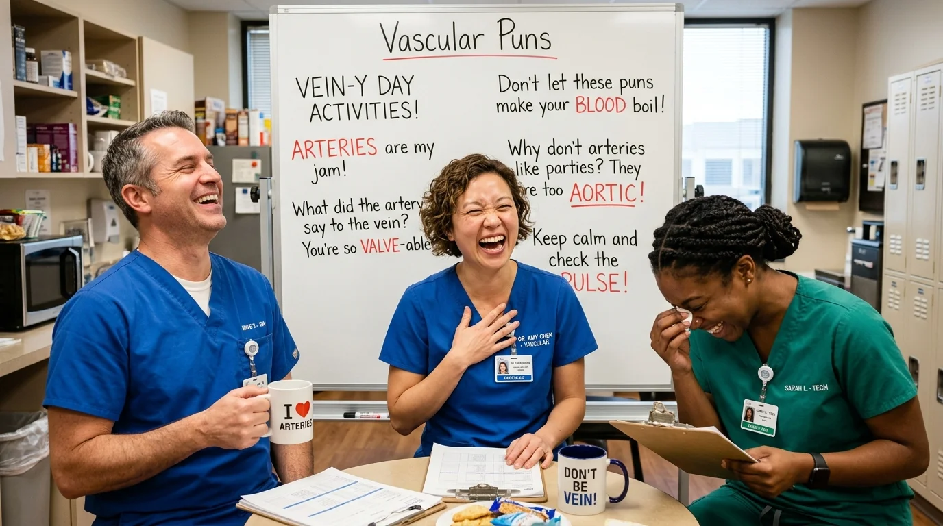 Funny Vascular Puns Captions