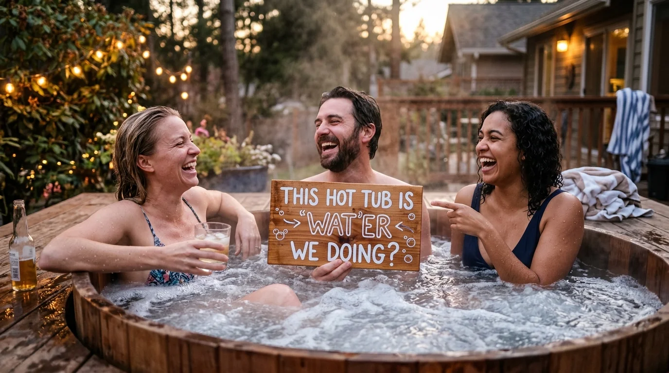 Hot Tub Puns One Liners