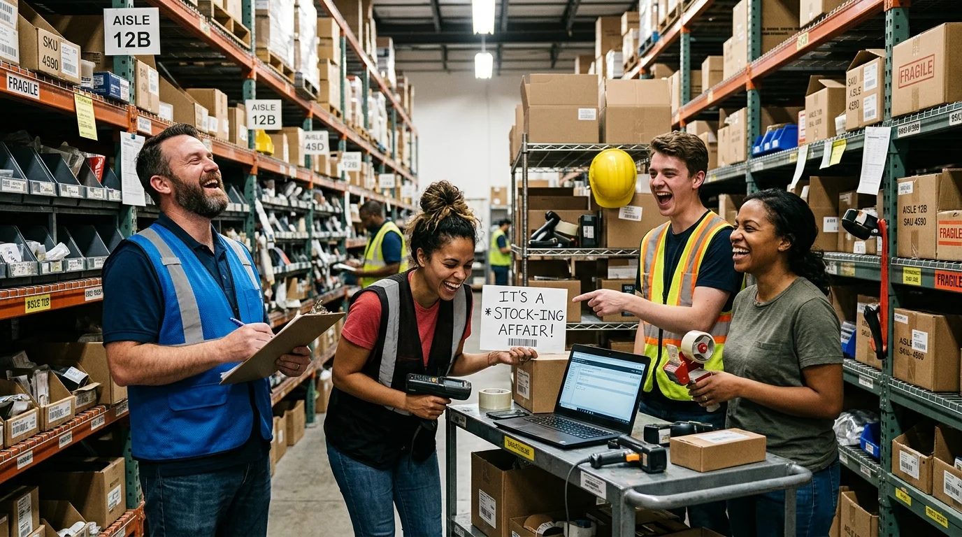 Inventory Puns One Liners