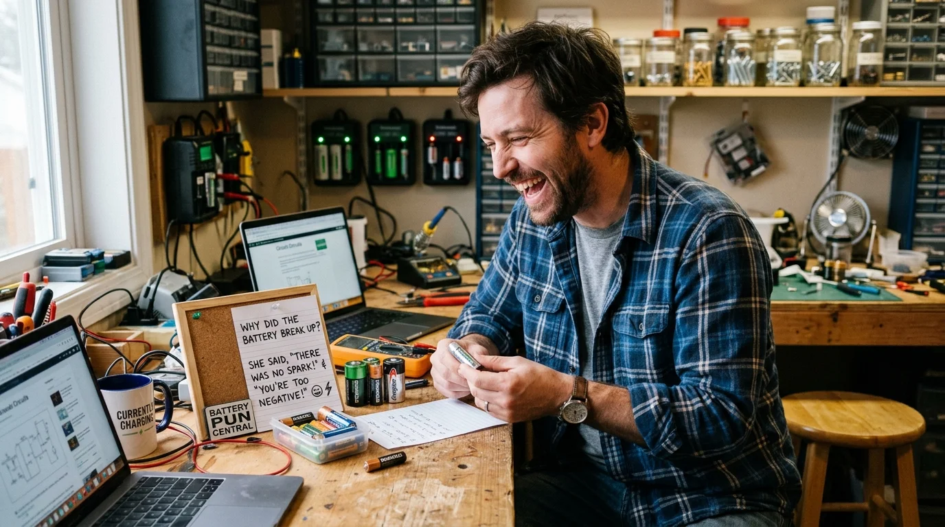 Share-Worthy Battery Puns for Every Mood