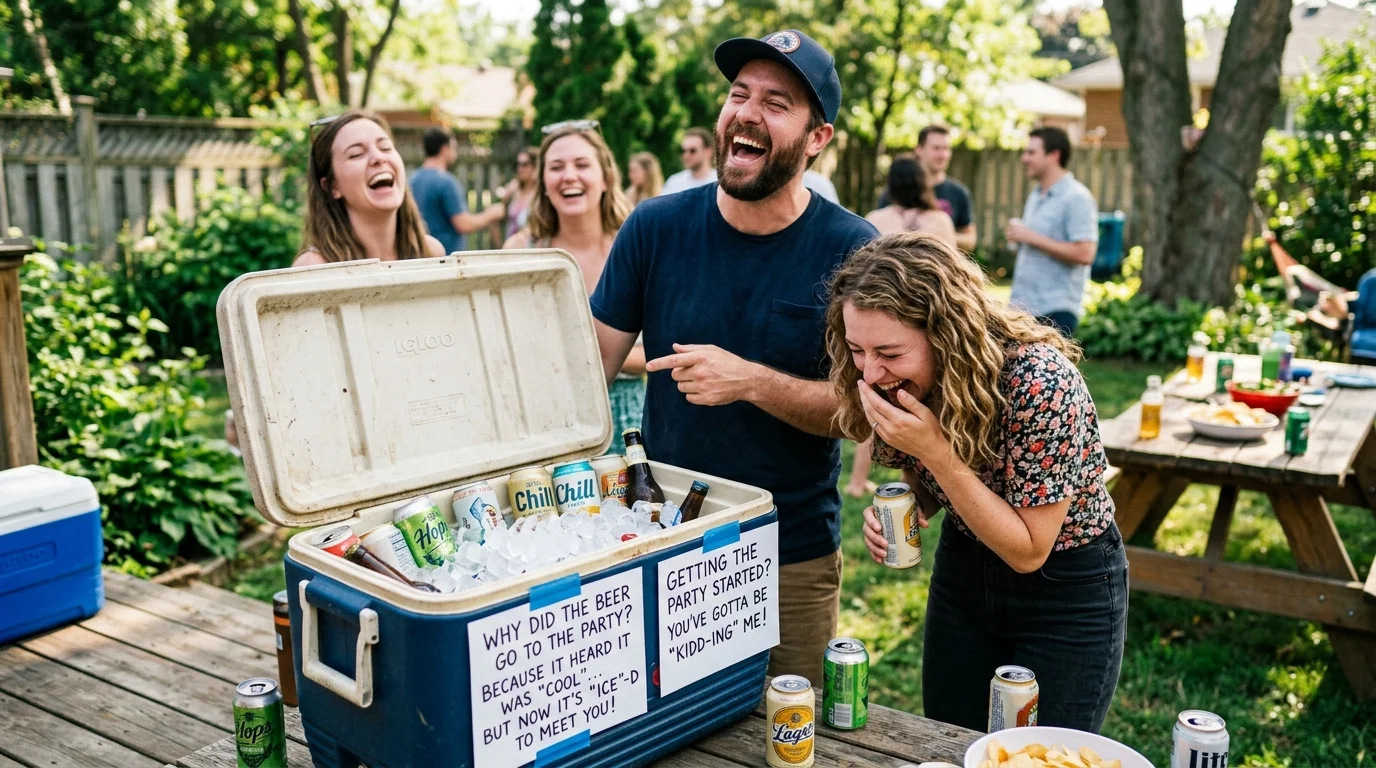 Share-Worthy Cooler Puns for Every Mood