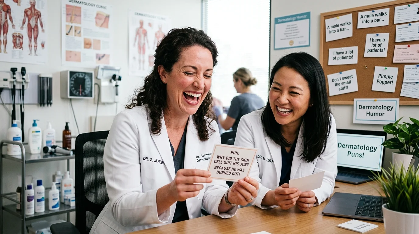 Share-Worthy Dermatology Puns for Every Mood