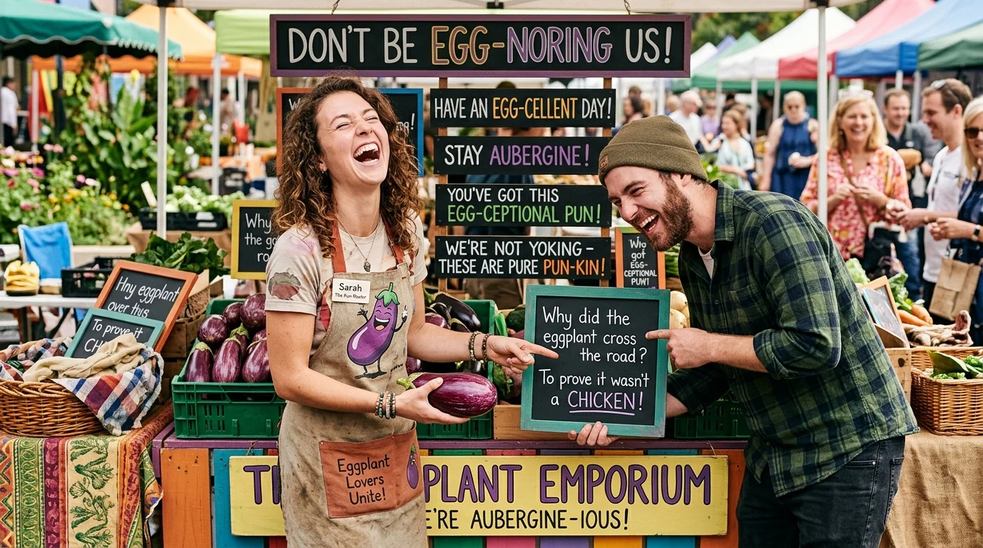 Share-Worthy Eggplant Puns for Every Mood